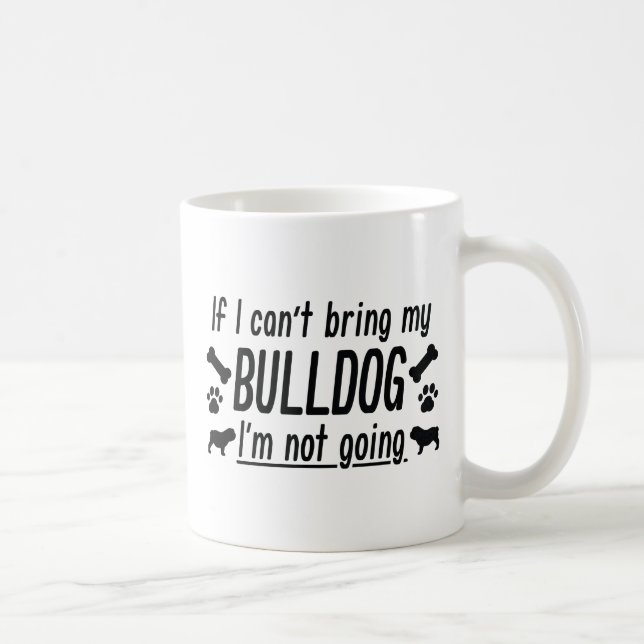 Bulldog Coffee Mug (Right)