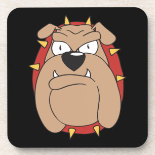 Bulldog Cork Coaster