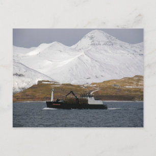 Bulldog, Crab Boat in Dutch Harbour, Alaska Postcard