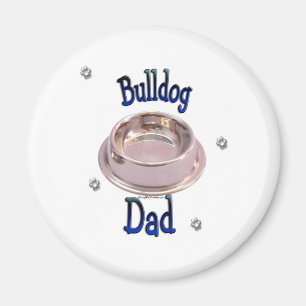 Bulldog Dad - Customised Magnet