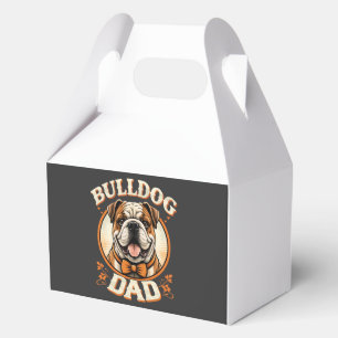 bulldog dad – cute vintage bulldog father’s day favour box