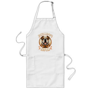 Bulldog Dad – Cute Vintage Bulldog Father’s Day Long Apron