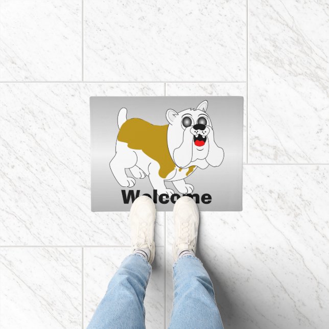 Bulldog Design Doormat (Indoor)