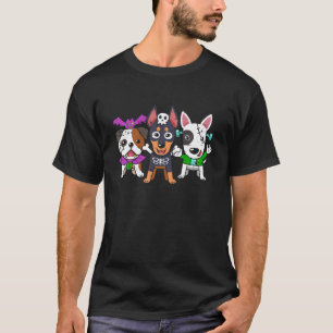 Bulldog Doberman Bull Terrier Halloween Costume Do T-Shirt