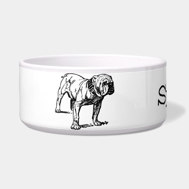 Bulldog Dog (Left)