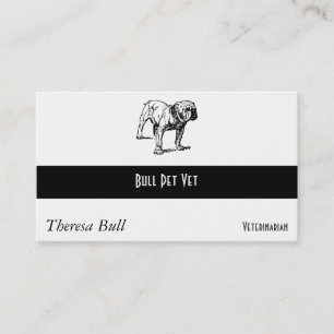 Bulldog Dog Business Business Card
