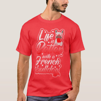 Bulldog Dog Owner Hunting Dog girl gift T-Shirt