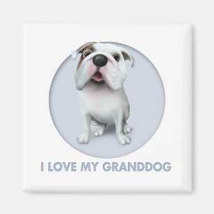Bulldog (English) Granddog Magnet