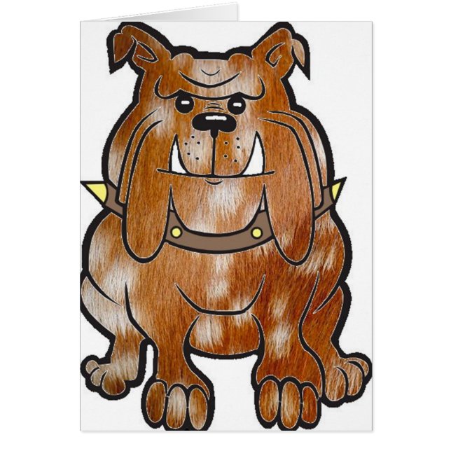 bulldog fallow     cartoon (Front)