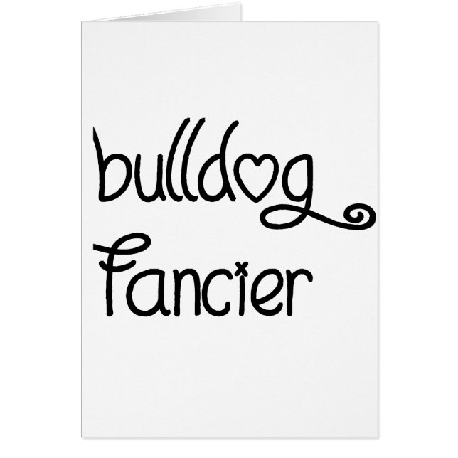 bulldog fancier (Front)