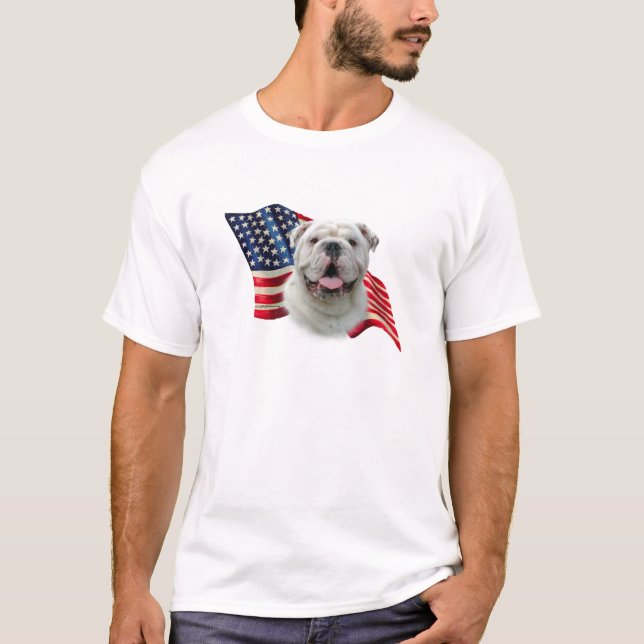 Bulldog Flag T-Shirt (Front)