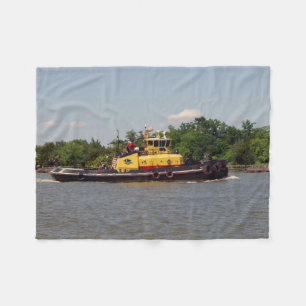 Bulldog fleece blanket