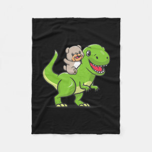 Bulldog fleece blanket