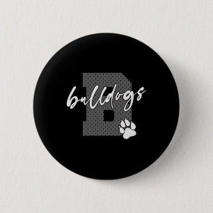 Bulldog Football Baseball Basketball Soccer Bulldo 6 Cm Round Badge