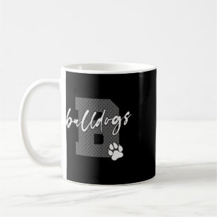 Bulldog Footll Sell Sketll Soccer Bulldogs Coffee Mug