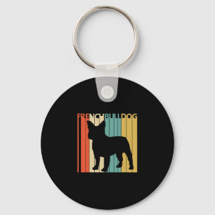 Bulldog Frenchie Key Ring