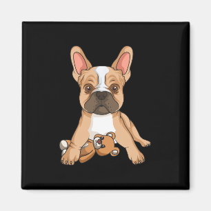 Bulldog Frenchie Love Cute Dog Mum Fun Girls Magnet