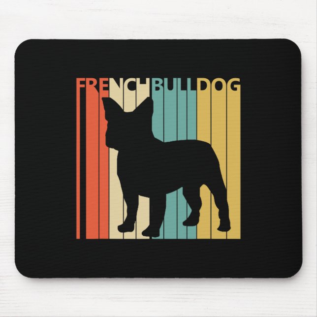 Bulldog Frenchie  Mouse Pad (Front)