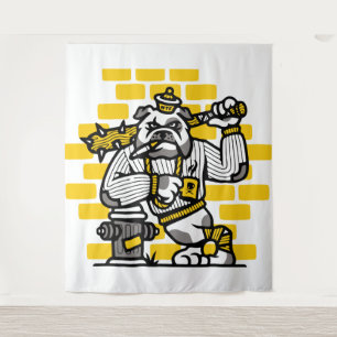 Bulldog Gang Tapestry