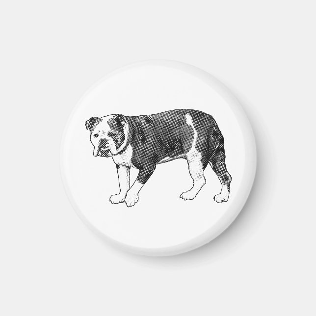 Bulldog Gaze, Manga Dot Magnet (Front)