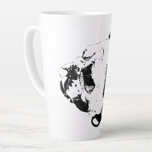 Bulldog Gentle Calm Latte Mug