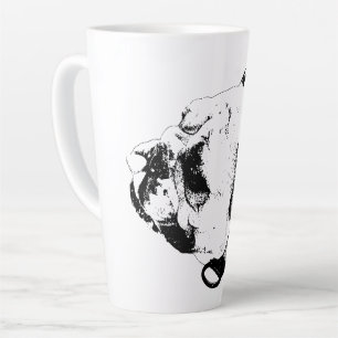 Bulldog Gentle Strength Latte Mug