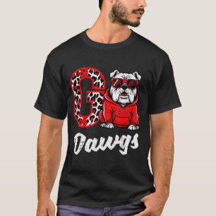 Bulldog Go Dawgs Men Women Kids Boys Youth Girls T T-Shirt