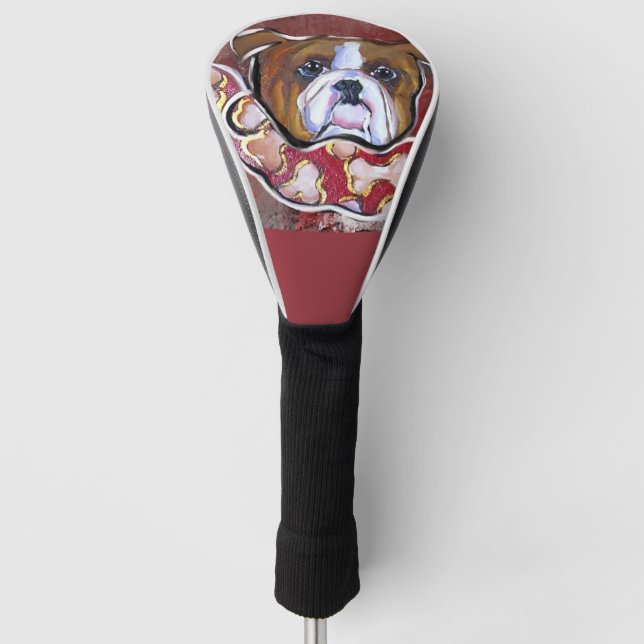  Bulldog    Golf Head Cover (Front)