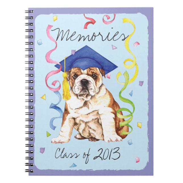 Bulldog Graduate Notebook (Front)