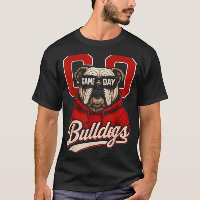Bulldog Graphic Dawgs Men Women Kid Boy Girl  T-Shirt (Front)