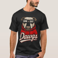 Bulldog Graphic Dawgs Men Women Kid Boy Girl