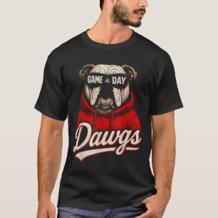 Bulldog Graphic Dawgs Men Women Kid Boy Girl  T-Shirt