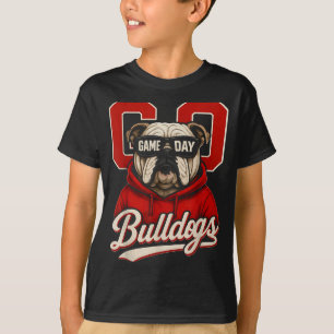 Bulldog Graphic Dawgs Men Women Kid Boy Girl  T-Shirt