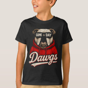 Bulldog Graphic Dawgs Men Women Kid Boy Girl  T-Shirt