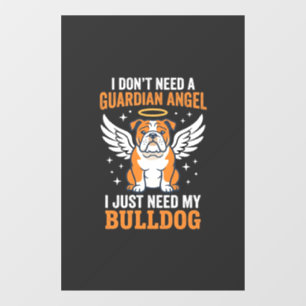 Bulldog Guardian Angel Dog