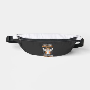 Bulldog Guardian Angel Dog Bum Bags
