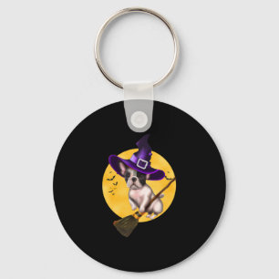 Bulldog Halloween Costume Men Women Kids Dog Key Ring