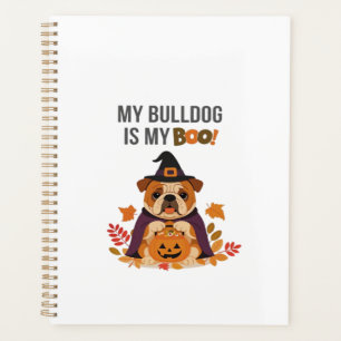 Bulldog Halloween Costume My Bulldog is My Boo Do Planner