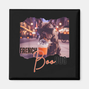 Bulldog Halloween Trick Or Treat Frenchie Dog Magnet