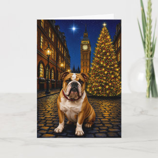 Bulldog Holiday Card
