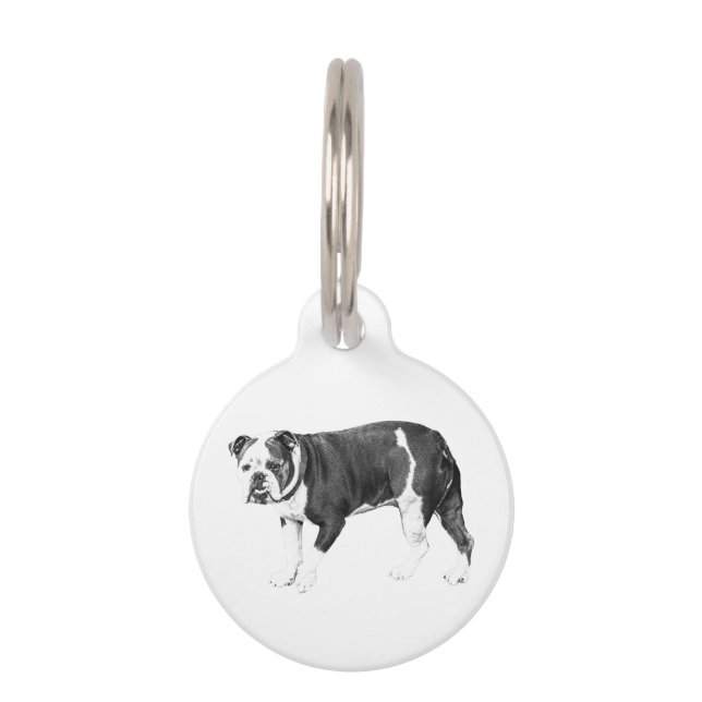Bulldog Identity, Lasting Mark Pet Tag (Front)
