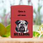 Bulldog in black & white