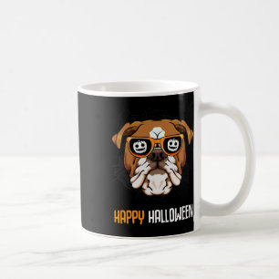 Bulldog In Sungles Lazy Halloween Costume Dog  Coffee Mug