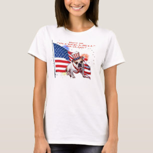 Bulldog - Independence Day Celebration T-Shirt