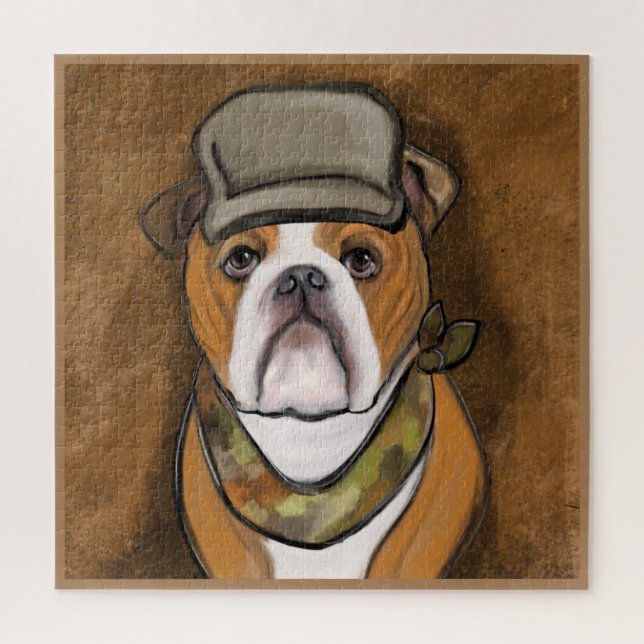 Bulldog              jigsaw puzzle (Vertical)