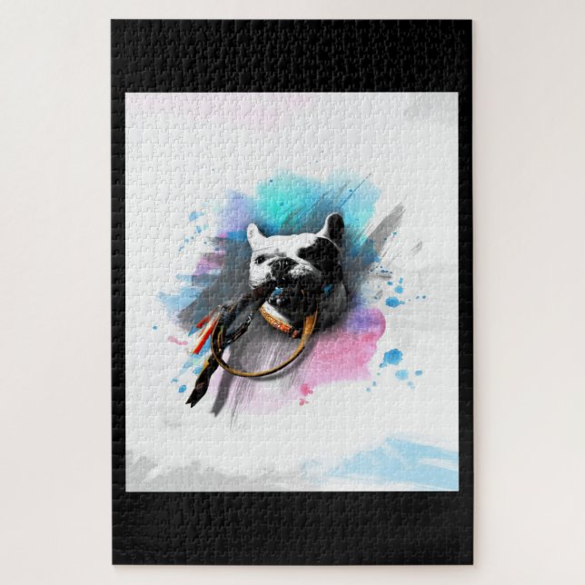 Bulldog Jigsaw Puzzle (Vertical)