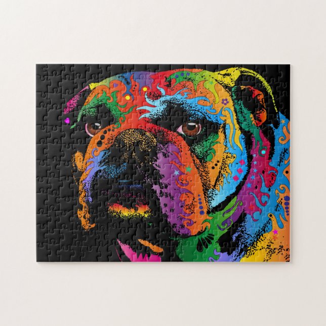 Bulldog Jigsaw Puzzle (Horizontal)