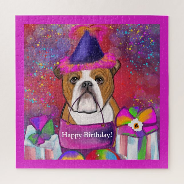 Bulldog       jigsaw puzzle (Vertical)