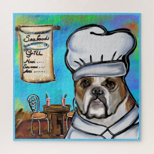 Bulldog jigsaw puzzle