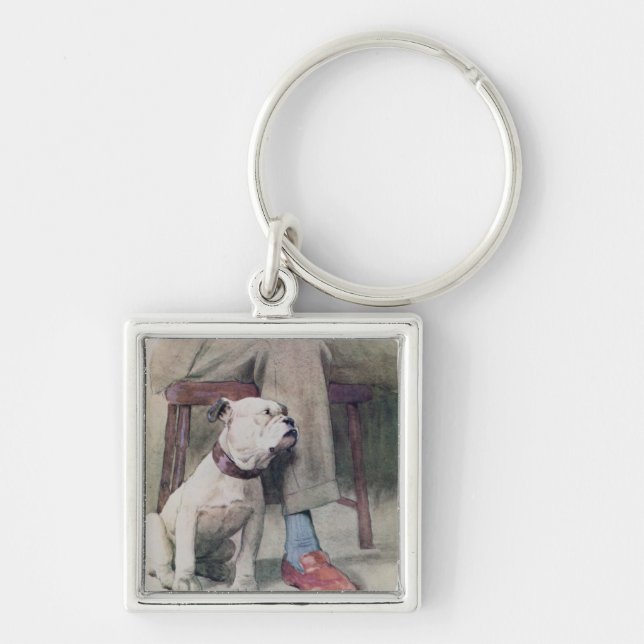 Bulldog Key Ring (Front)